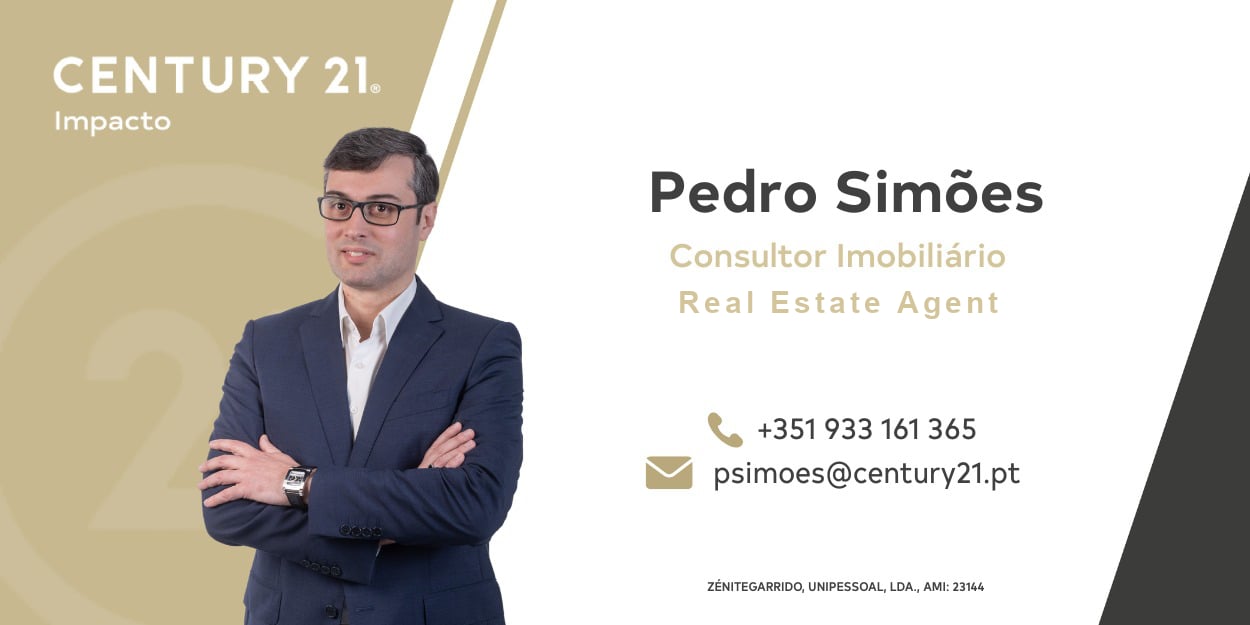 Pedro Simões Real Estate Agent signature banner