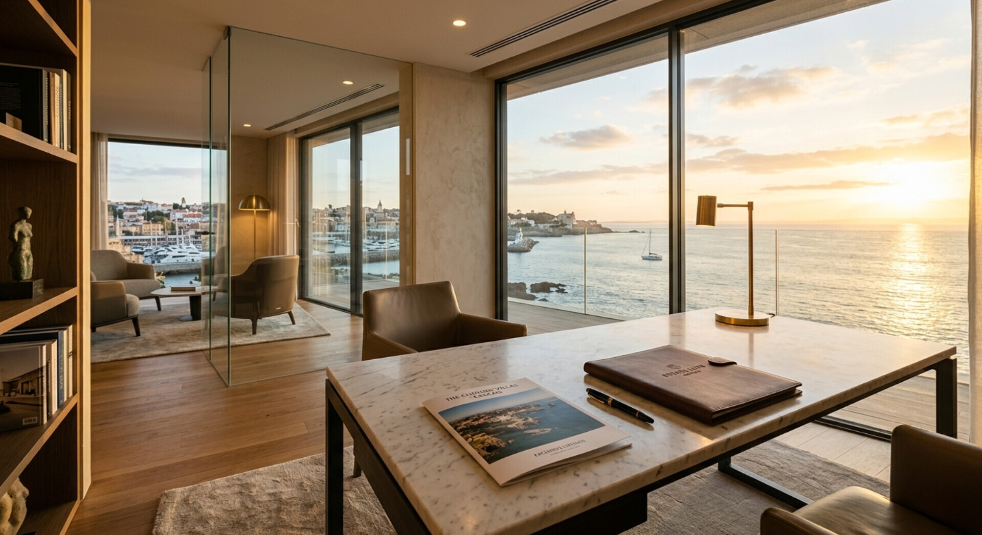 Sala com vista para Cascais