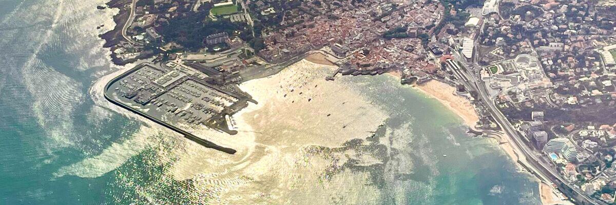 Drone image of Cascais